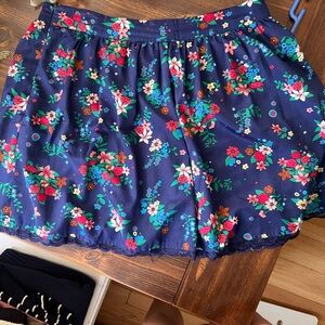 Floral Mini High Waist Skirt Forever21